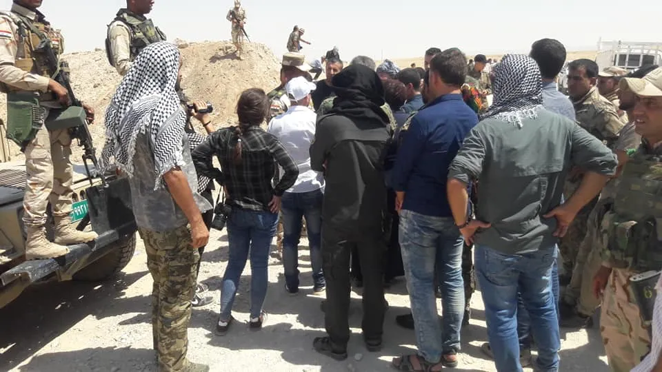 Iraqi forces prevent people of North Syria from reaching Şêngal