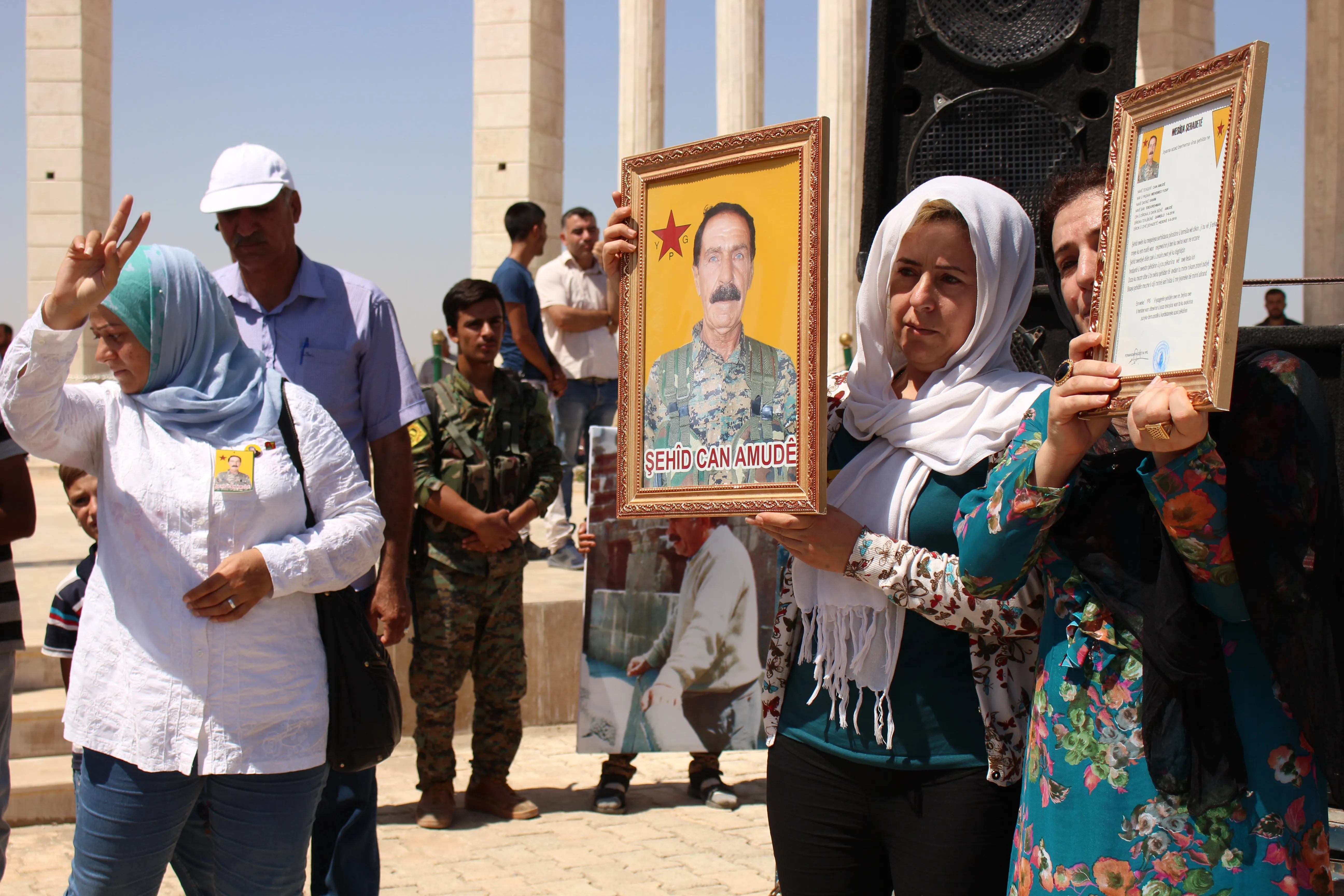 Martyr Jan Amouda corpse buried in Amouda district