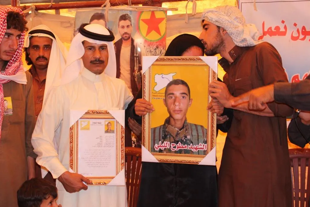 Tal Hamis people pledged to walk on martyrs' path