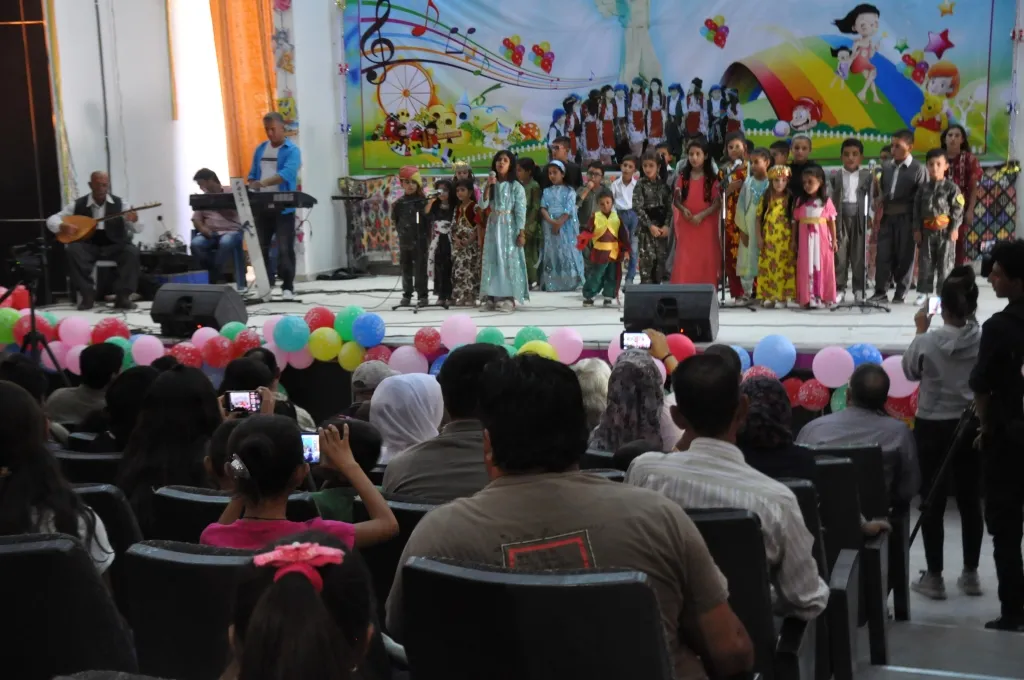 2nd day of children's festival in Kobanî ended