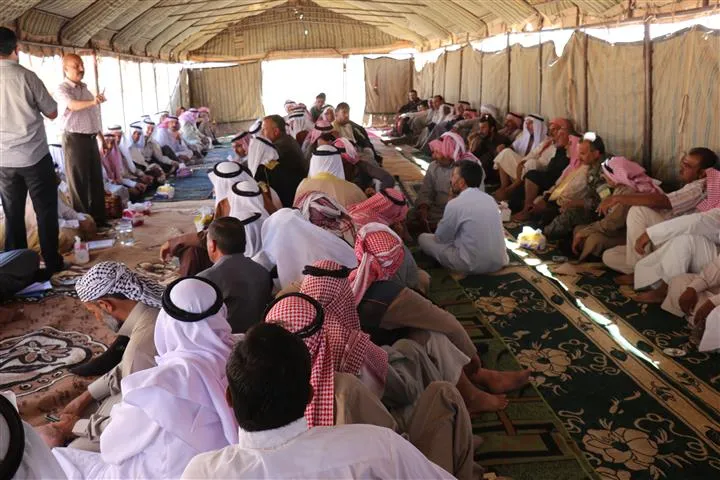 Meeting for clans to be introduced to service, social problems