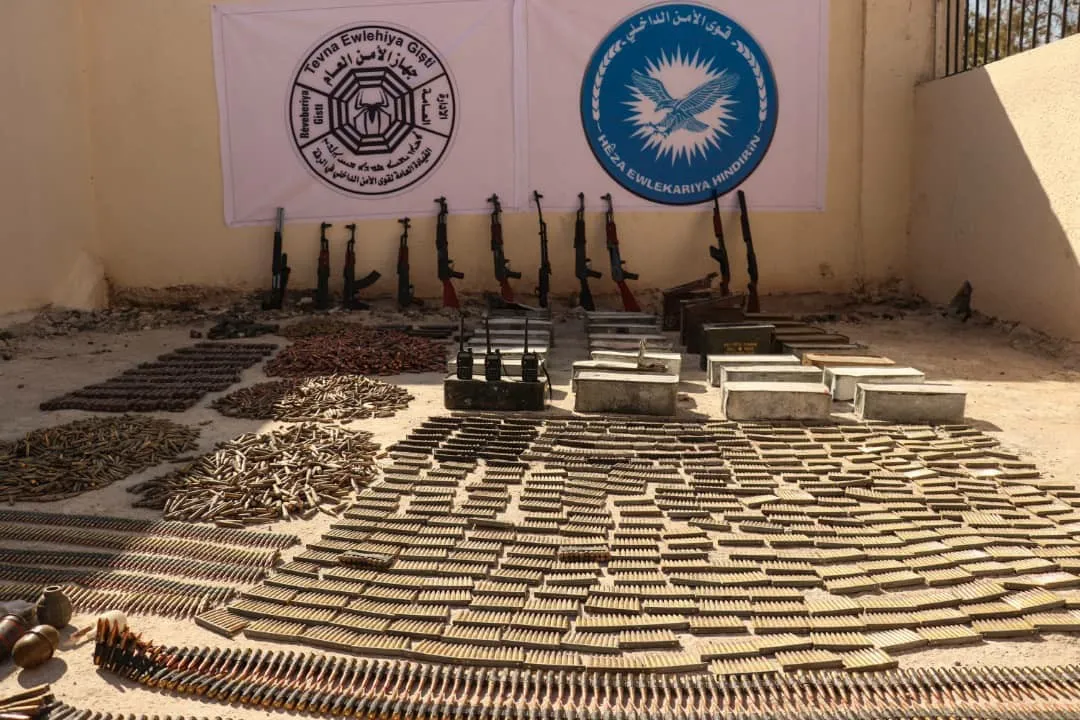 Al-Raqqa GSS arrested 2 mercenaries, seized weapons