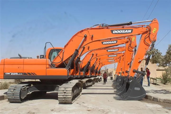 4th Batch of machineries delivered to al-Haskah municipalities