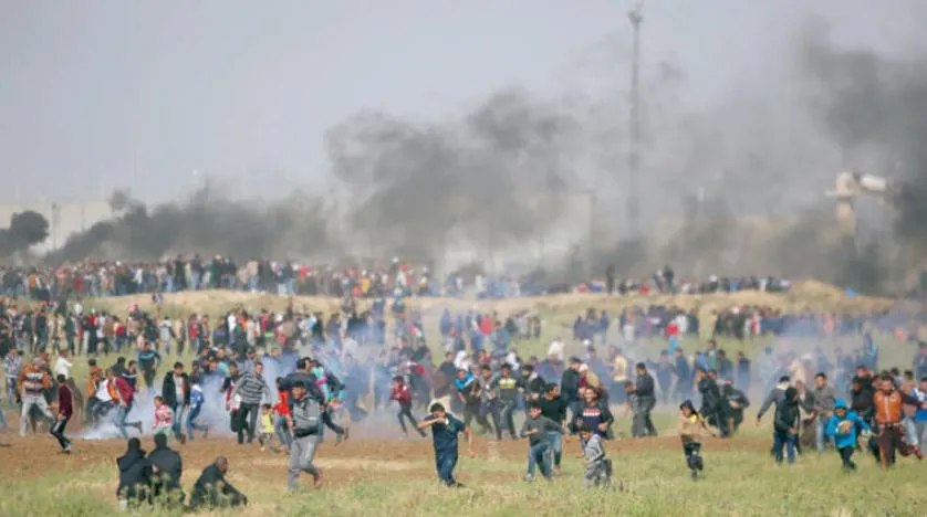 180 Palestinians injured in Return Marches in Gaza
