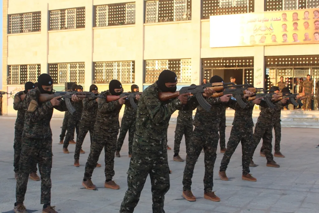 Al-Shamal Democratic Brigade ended 1st Special Forces’ course