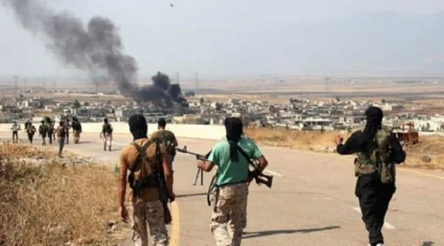 Clashes between regime , occupation mercenaries north-west of Aleppo