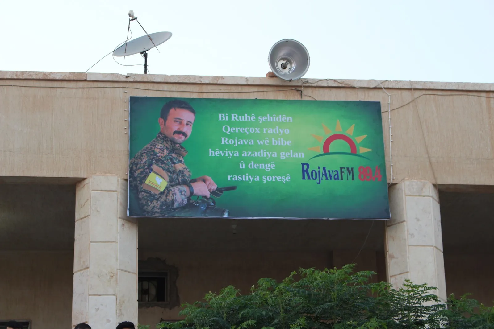 Radio Rojava is re-broadcasted
