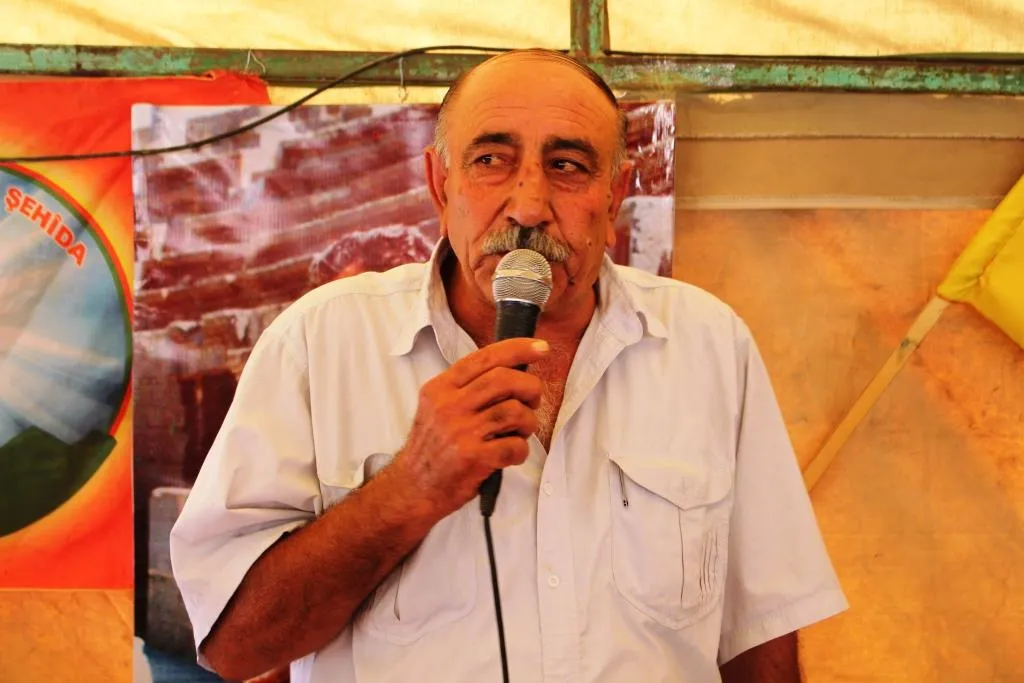 Amouda people offered condolences to martyr Rojava's relatives