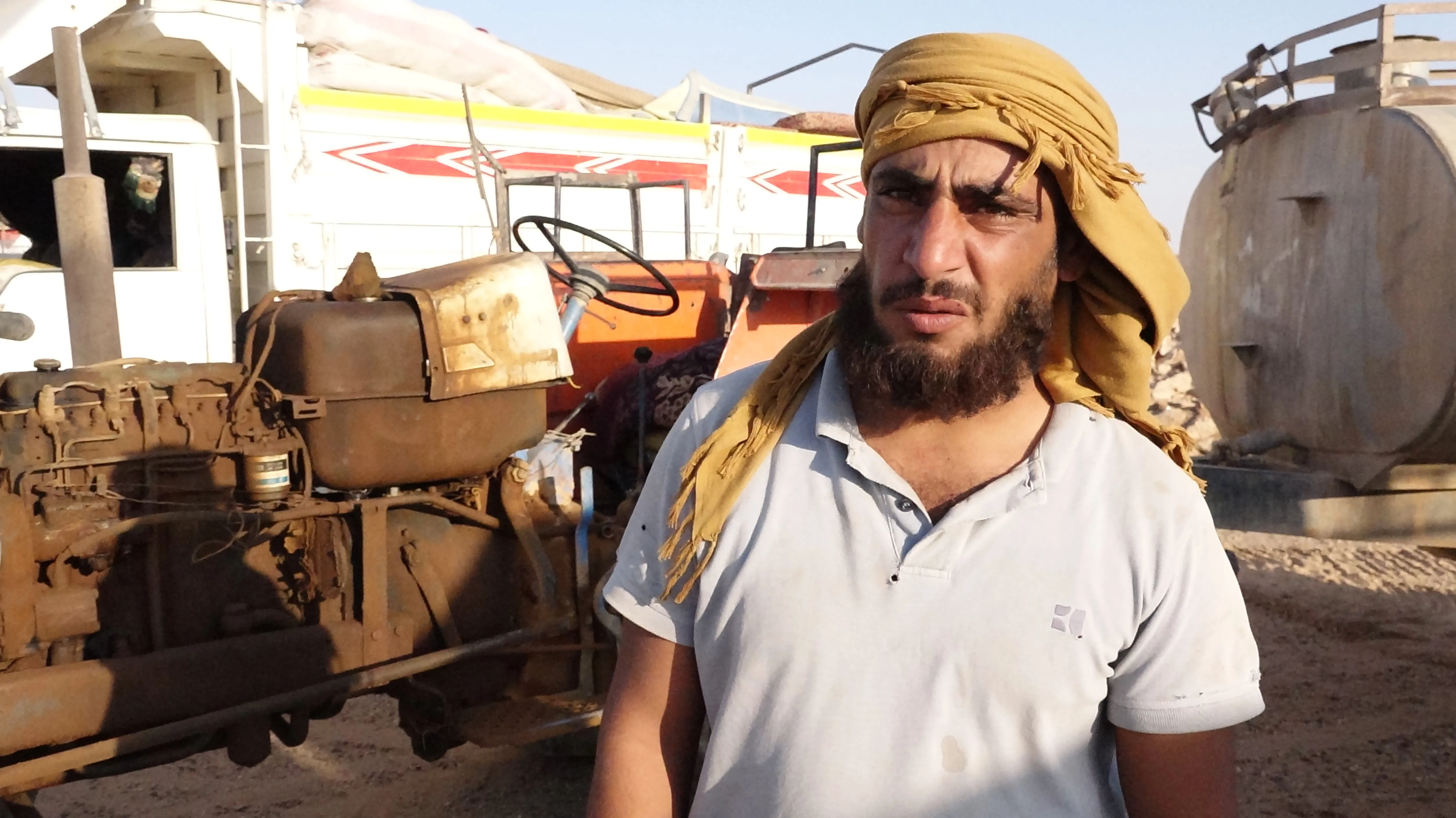 Dozens of civilians landed to "Iwa" camp north of Hajin