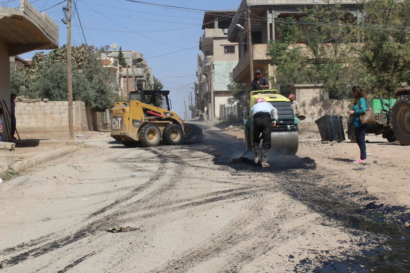Responding to residents, maintenance of roads in Girkê Legê