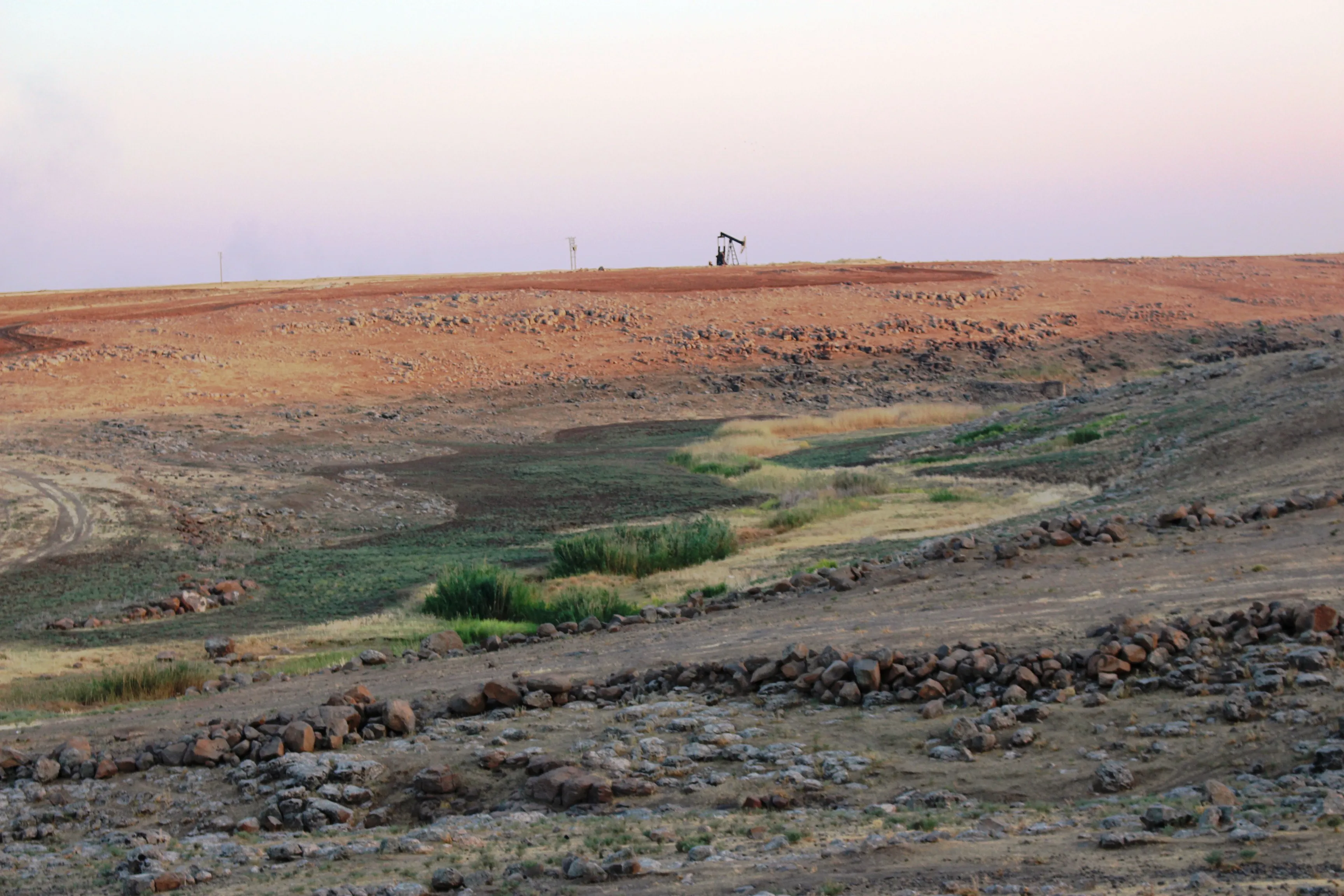 Cireh .... from greener area to barren area due to Turkey 's policies