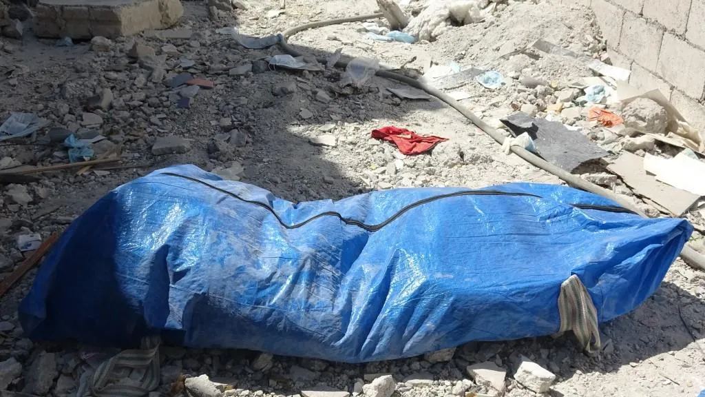 Exhumation of more than 2,600 corpses from mass graves in al-Raqqa