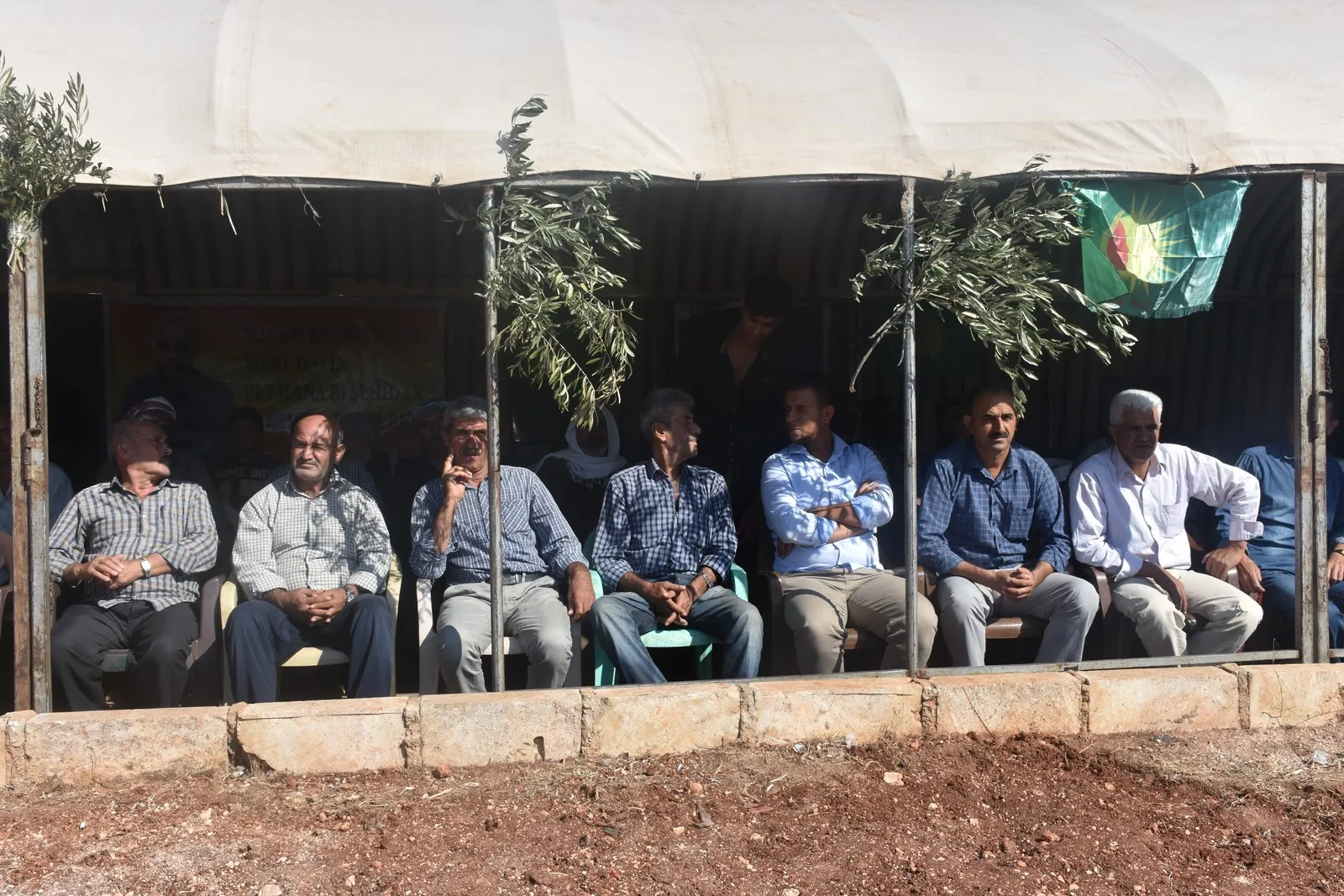 "Afrin or Afrin" sit-in launched