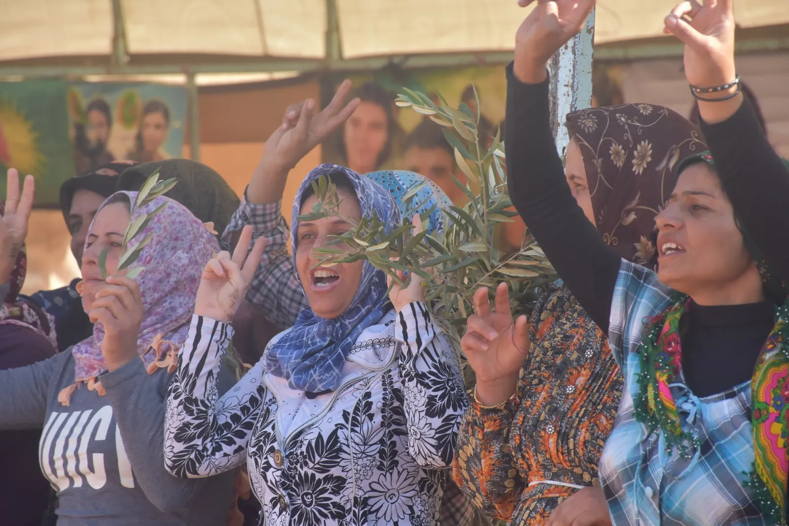"Afrin or Afrin" sit-in launched