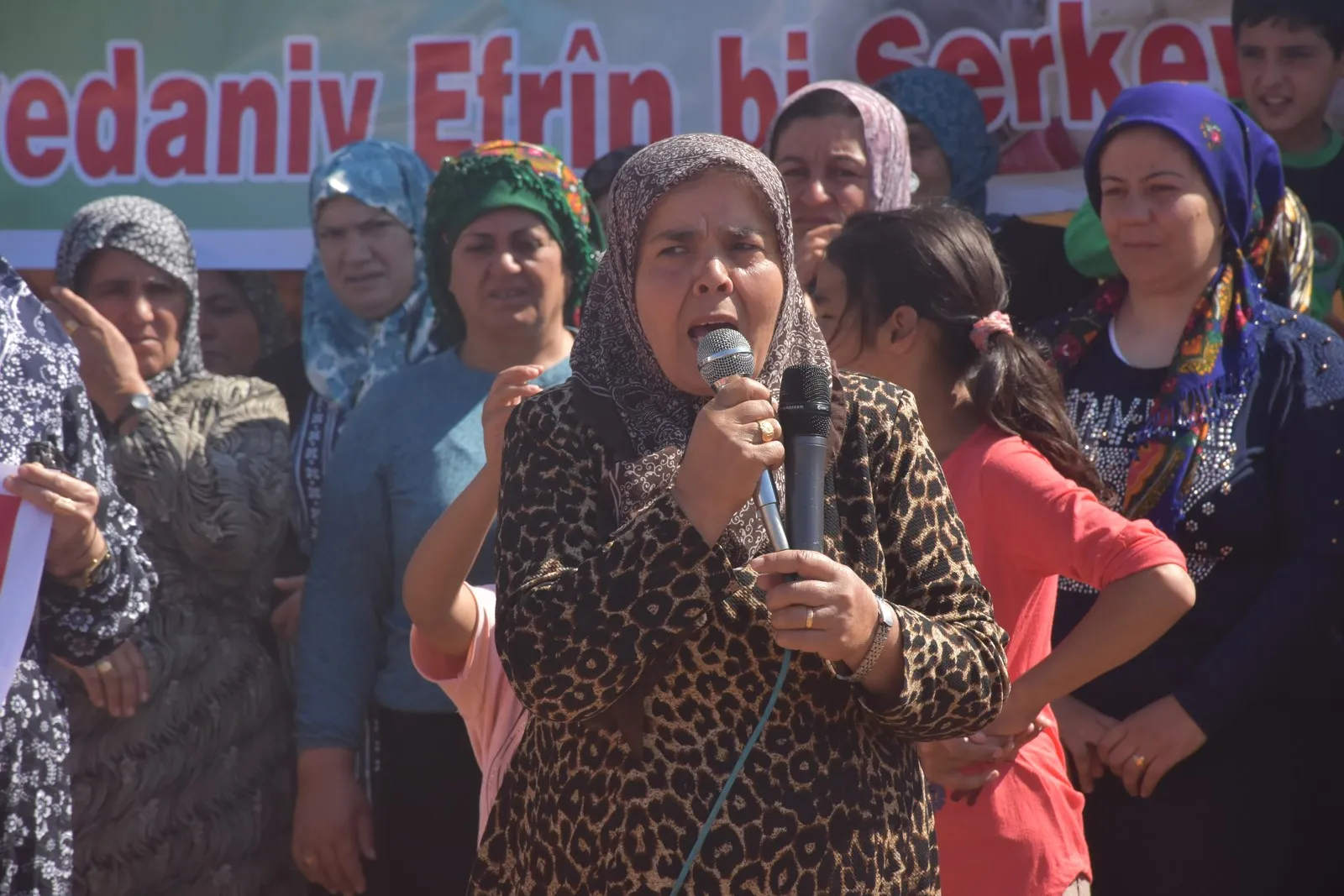 "Afrin or Afrin" sit-in launched