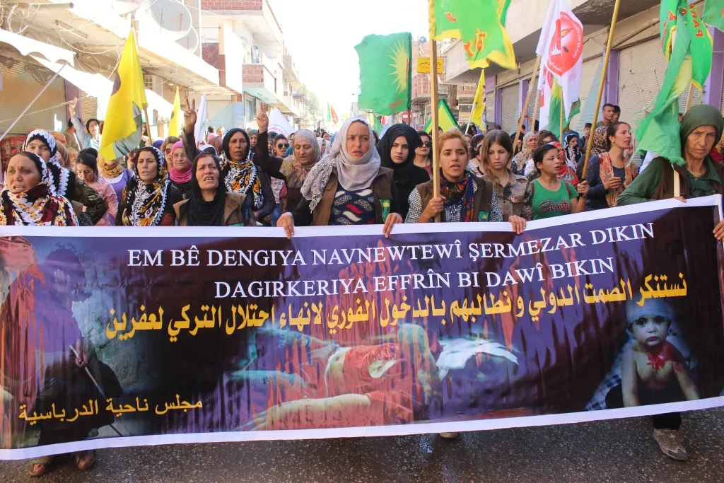 People of al-Darbasiya: We will not tire until liberating Afrin