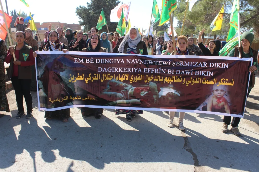 People of al-Darbasiya: We will not tire until liberating Afrin