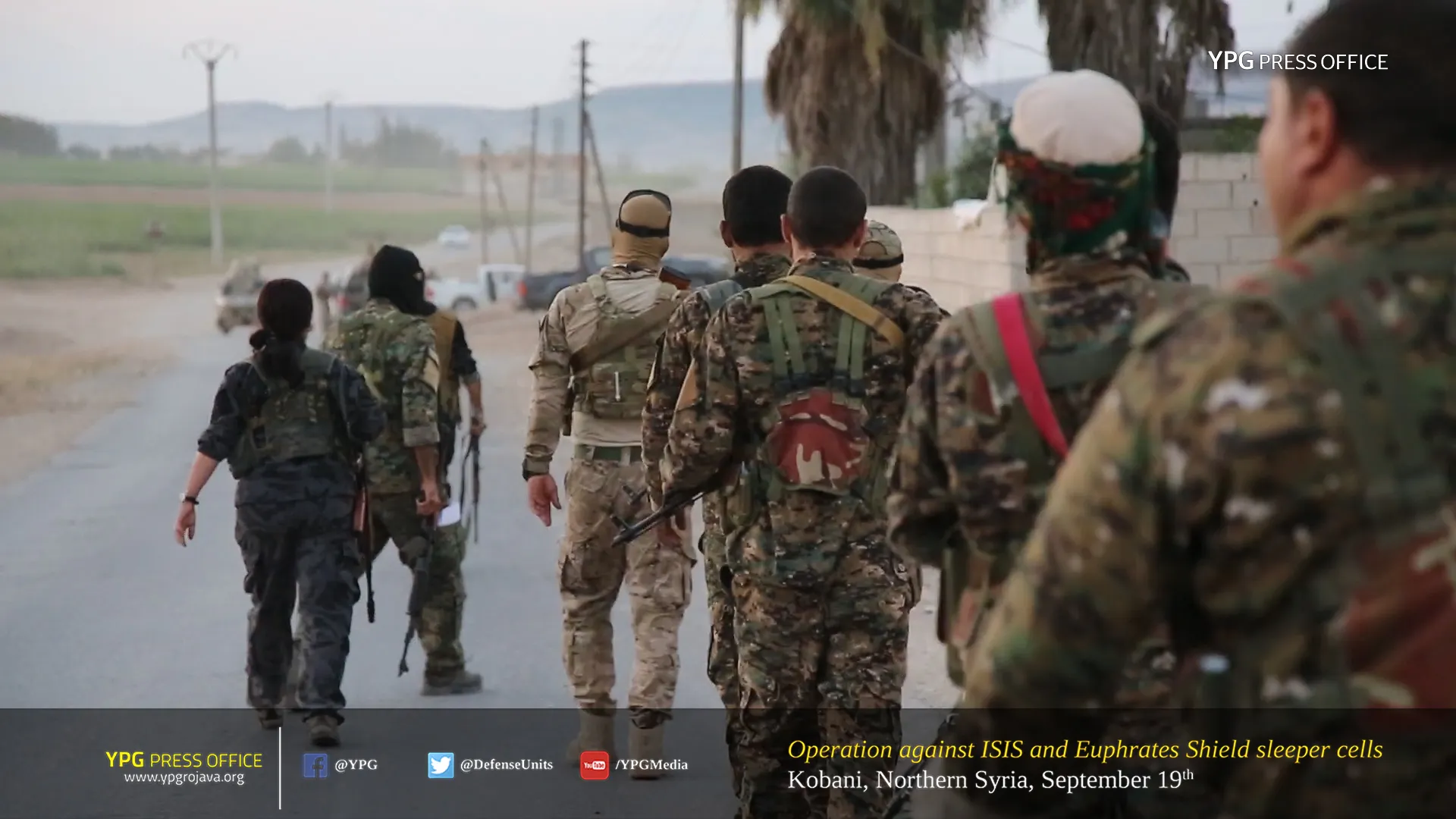 Large-scale operation against Turkish occupation cells, IS mercenaries in Kobanî