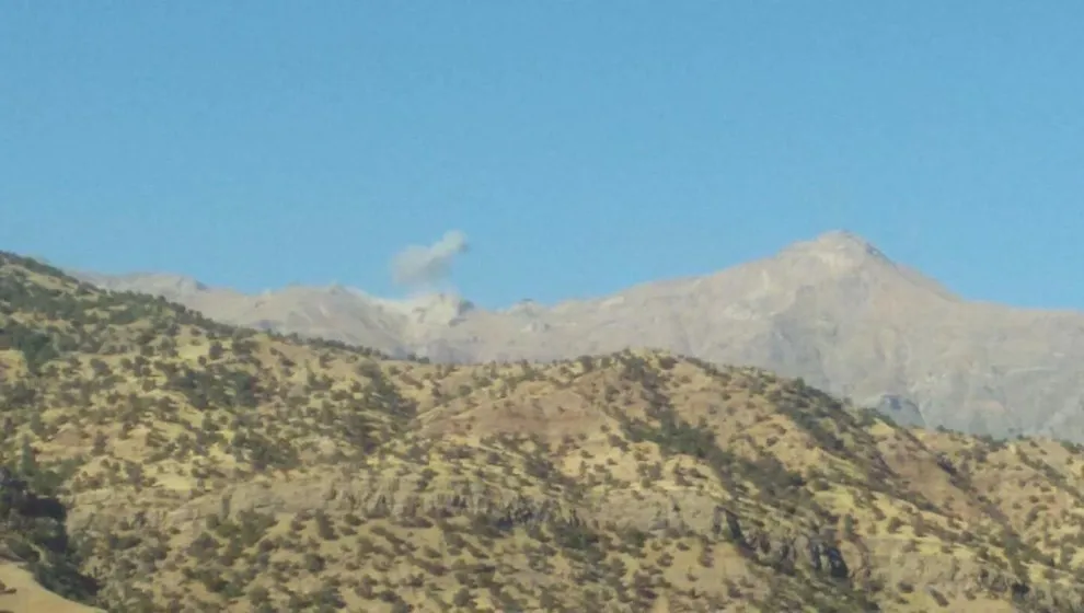 Turkish army planes bombarded Qandil