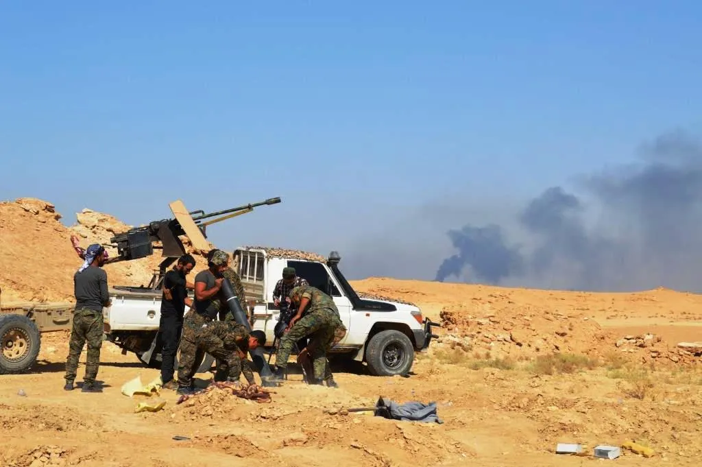 Battle to defeat terrorism dealt IS harsh blows, advances in several axes