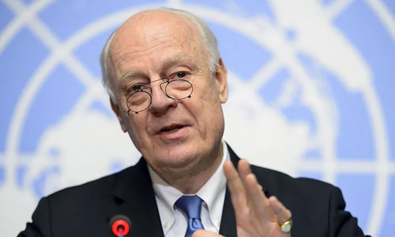 De Mistura in an upcoming visit to Damascus