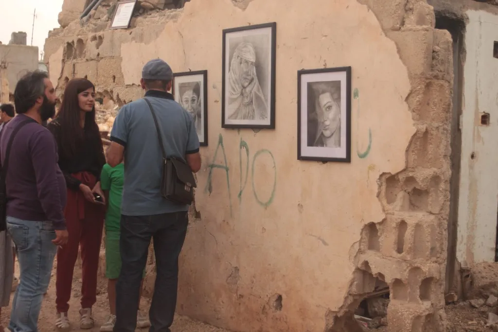 Kobanî resistance stories in Modern Faces Exhibition