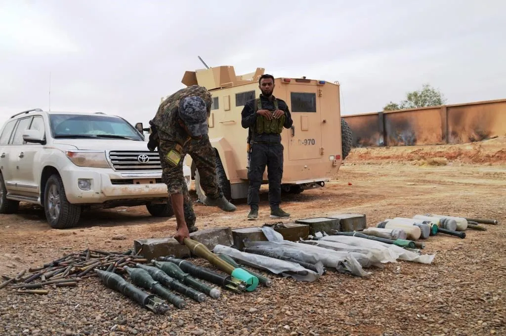 SDF found IS’ ammunition depot
