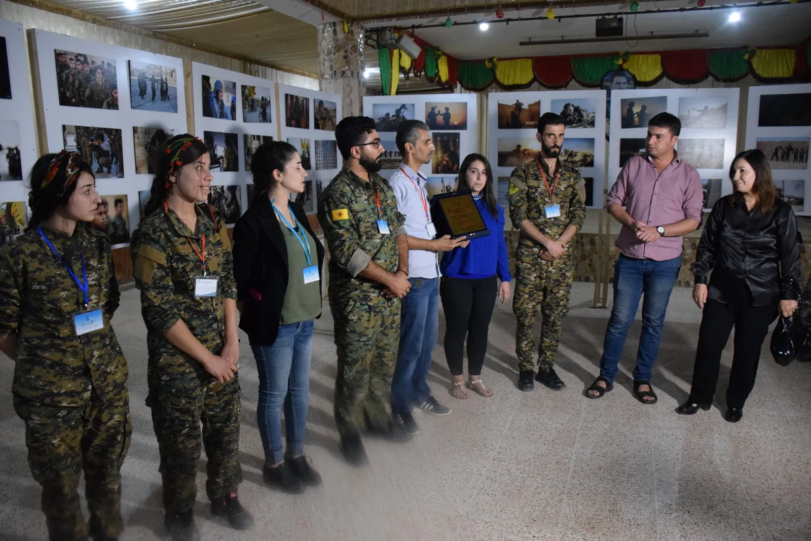 Al-Hasaka administration dignified Shobdarin Rojeh group