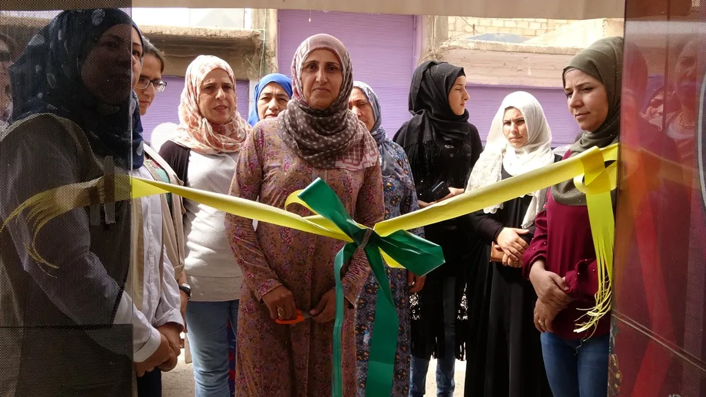 To develop women's economy, sewing workshop opened in Serê Kanîyê