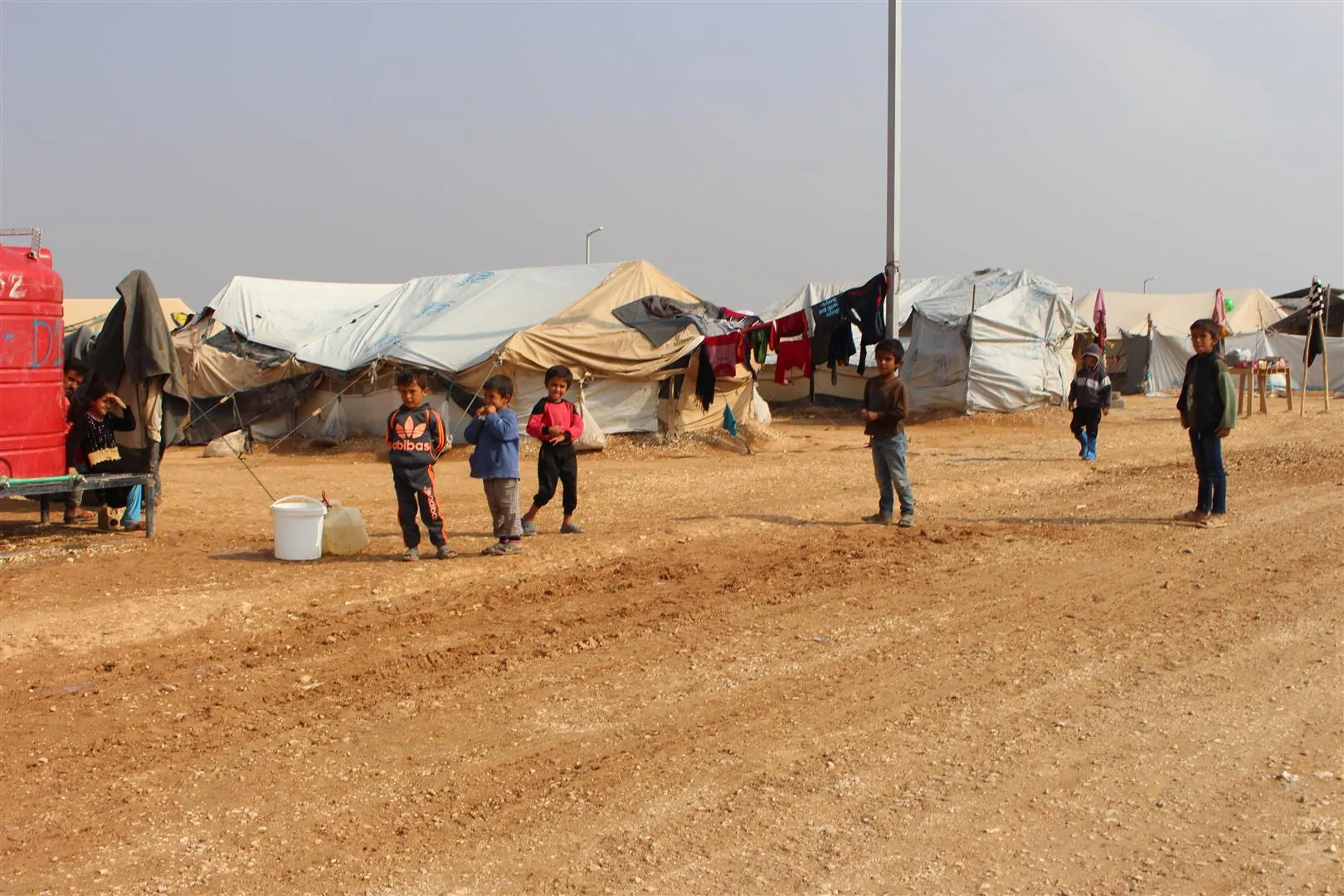 Arisha camp ... Between winter's horrors, orgs' inaction