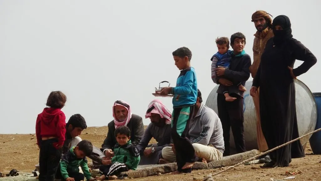Tal al-Baya camp, each tent has a story to tell