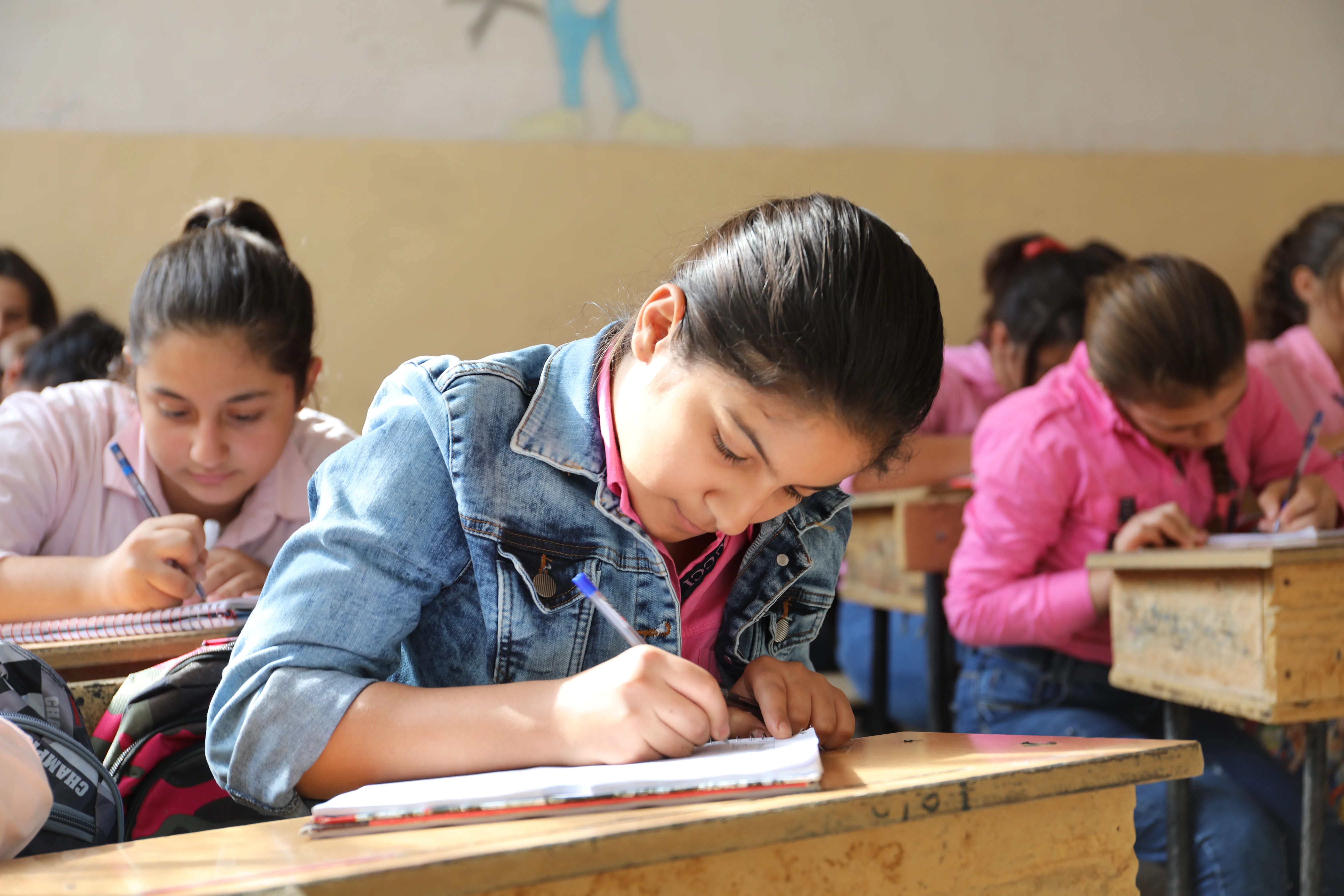 What is reality of educational process in North Syria, new year's curricula?