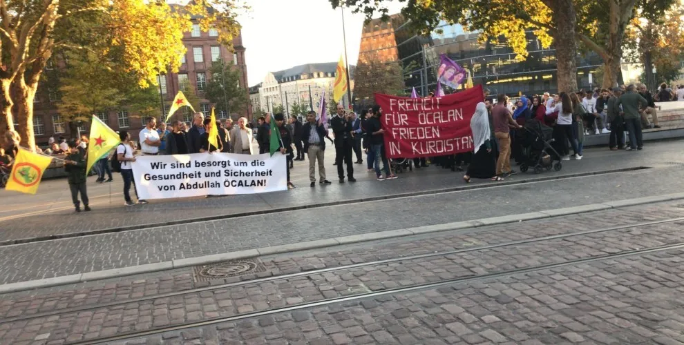 Kurds demand Ocalan's freedom in Germany’s Freiburg