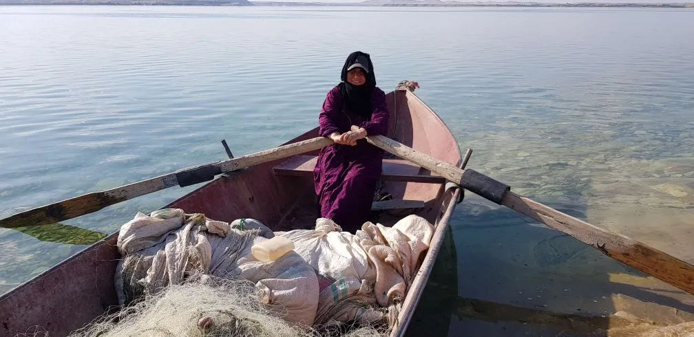 Fisherwoman broke restrictions in forgotten village