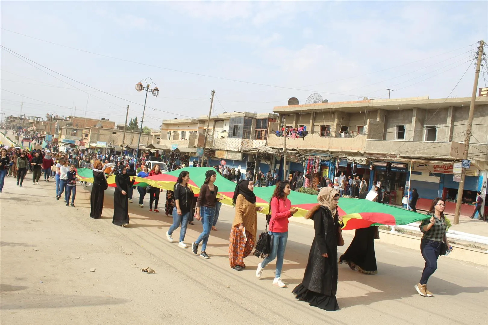 No to authoritarian mentality, yes to women's freedom