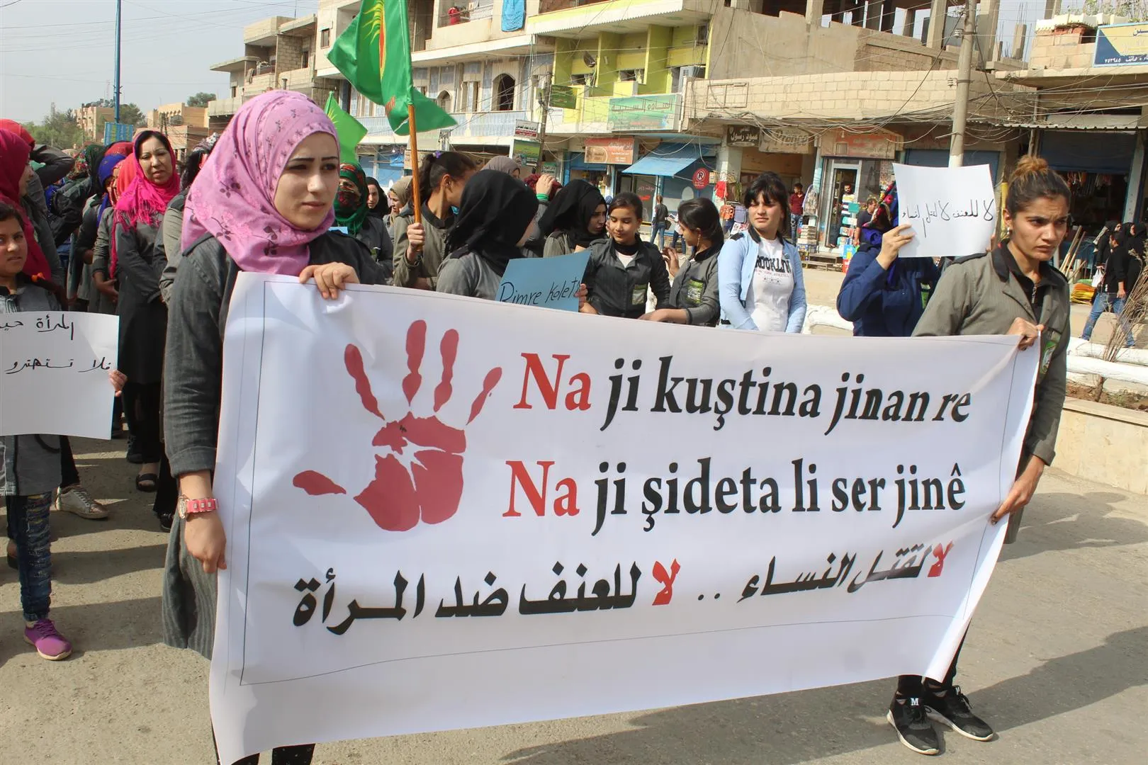 No to authoritarian mentality, yes to women's freedom