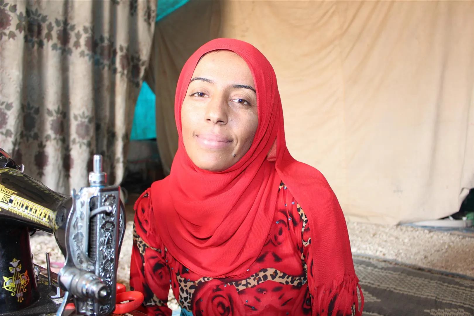 She supports her family, organizations do not help to develop her career