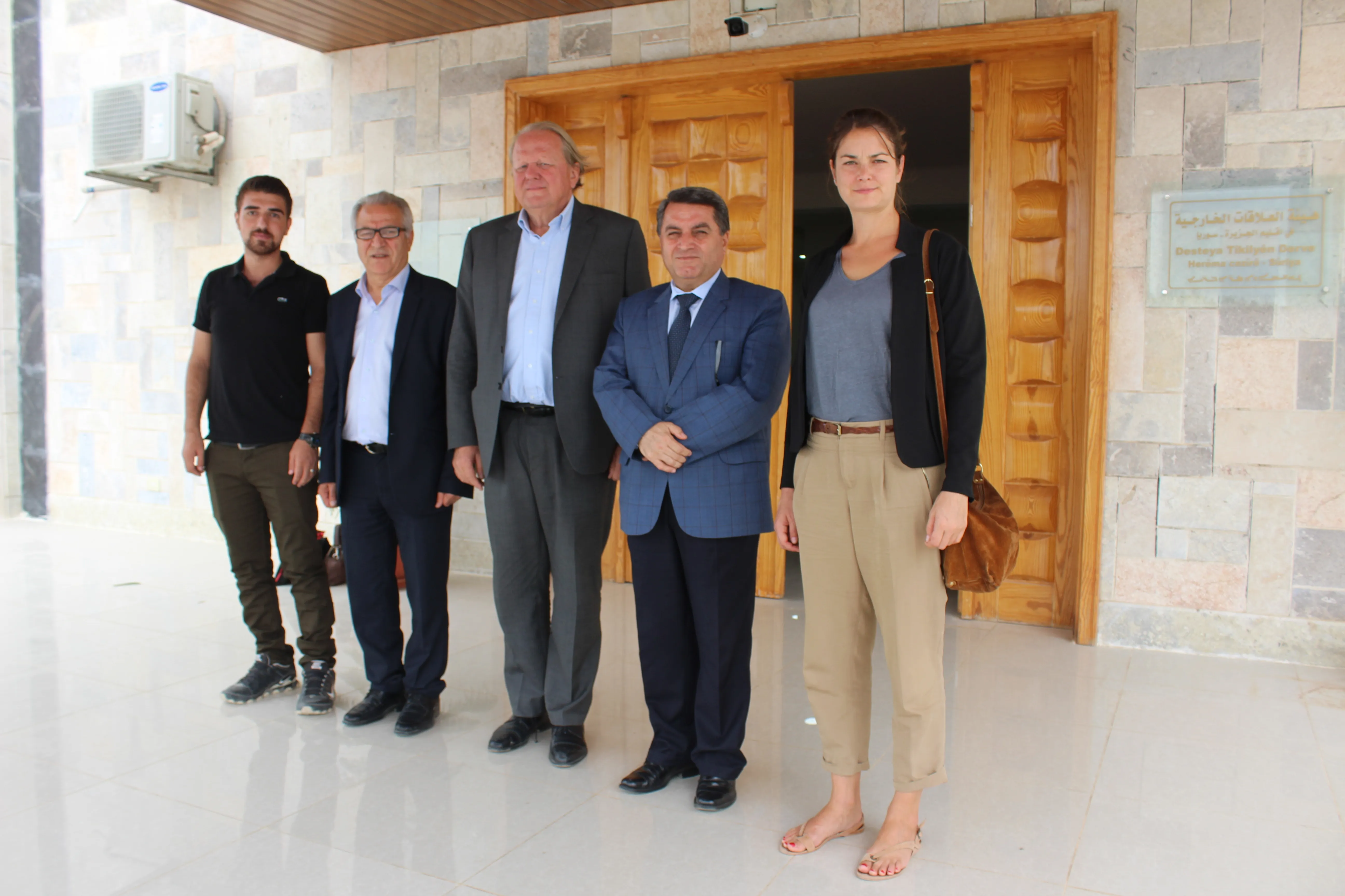 French Delegation: We will work for cultural communication between France, North Syria