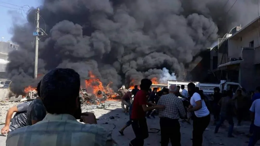 Bombing in Azaz