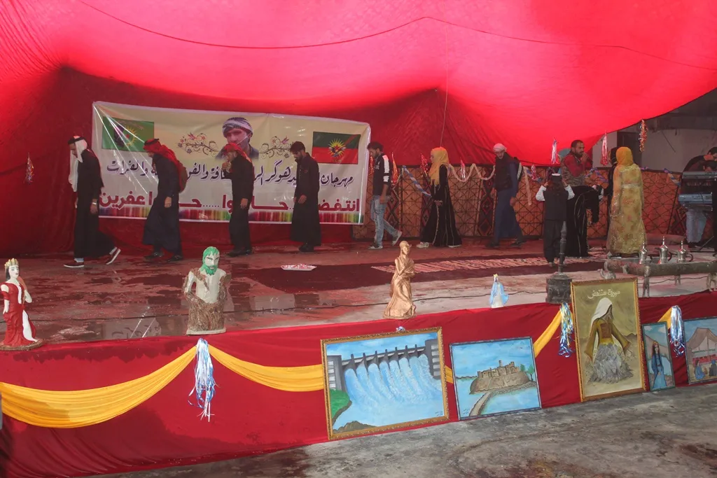 4th Festival of Martyr Hoger is held for first time in al-Tabqa