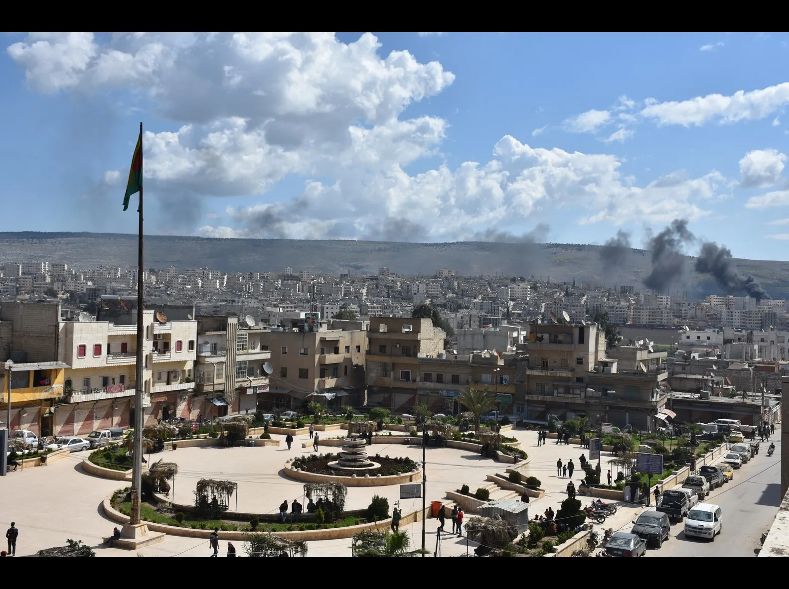 What violations happened in Afrin during week?