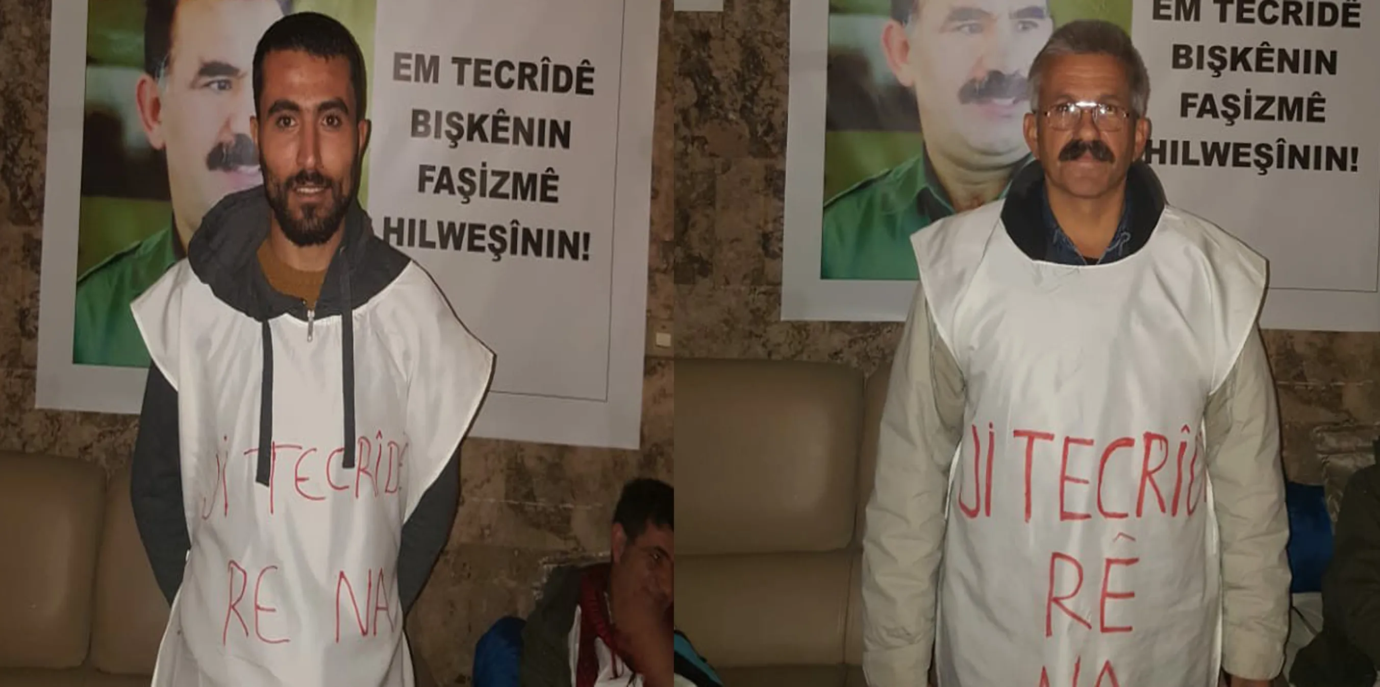Başûr people enter in Hunger Strike till obtaining information about Ocelan's status