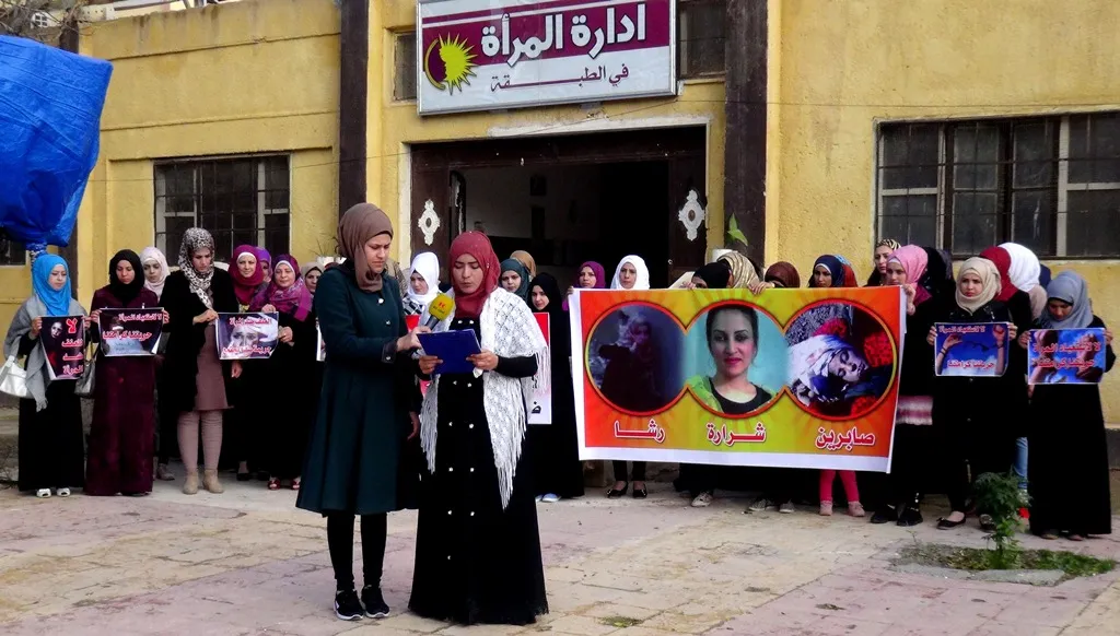 'Targeting women is targeting the democratic system