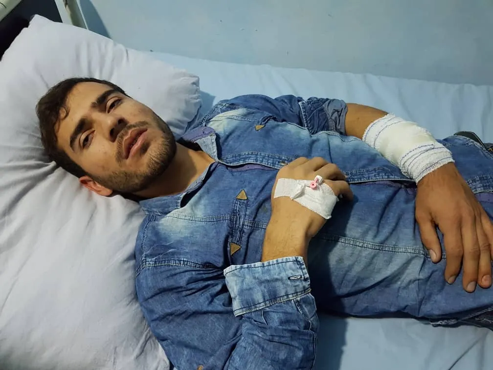 ANHA agency correspondent Ibrahim Al-Ahmad: Turkish occupation snipers targeted us directly