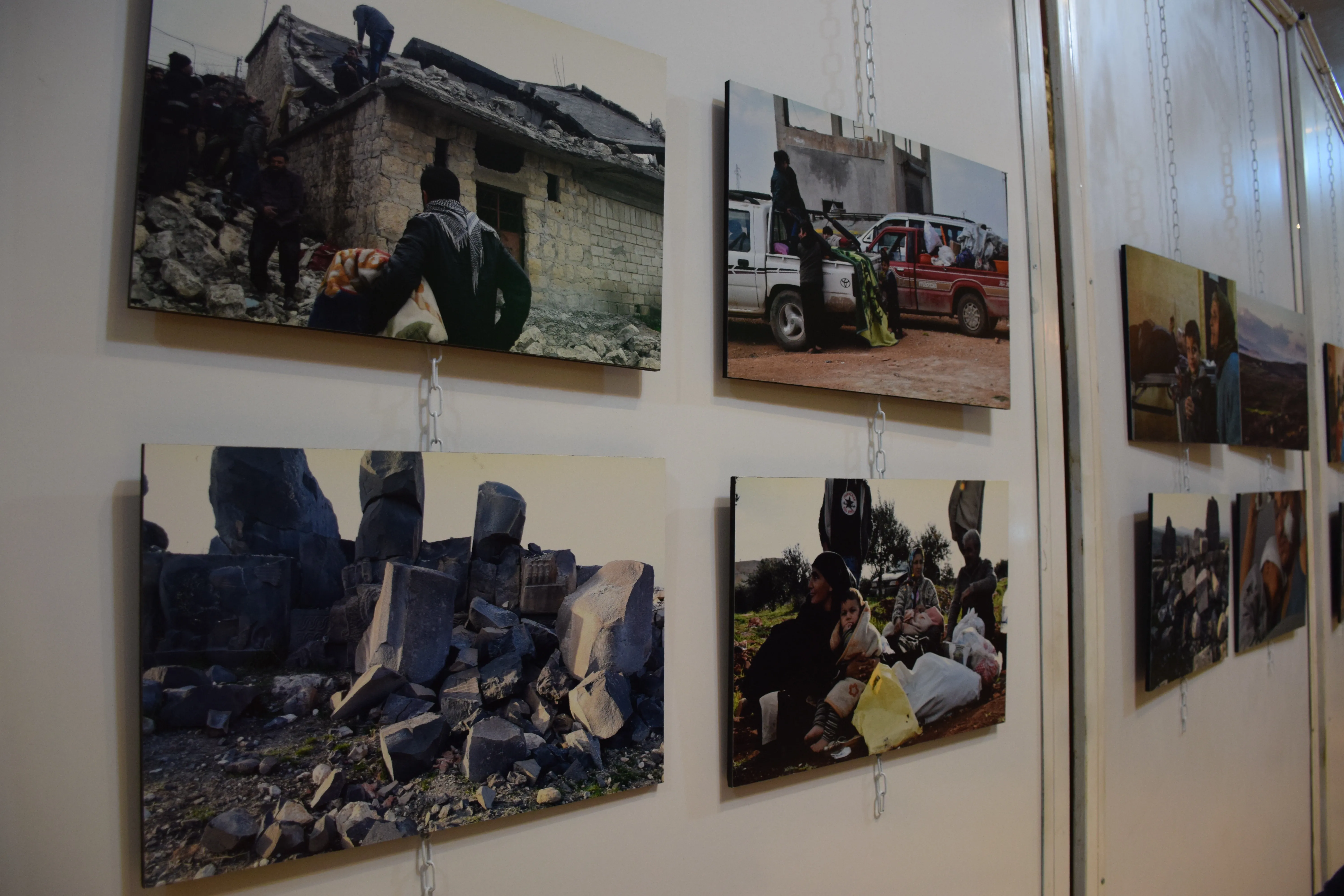 1st Day of forum ended by opening art exhibition