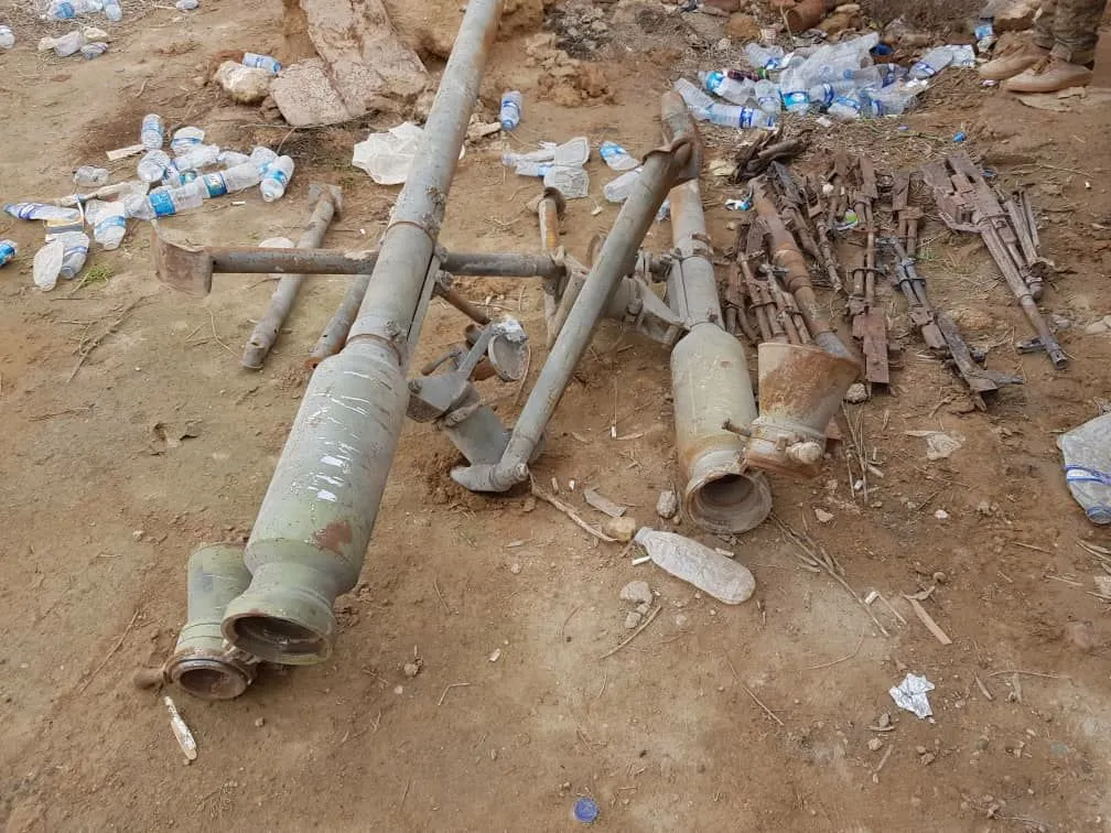 SDF seized number of weapons in Hajin town