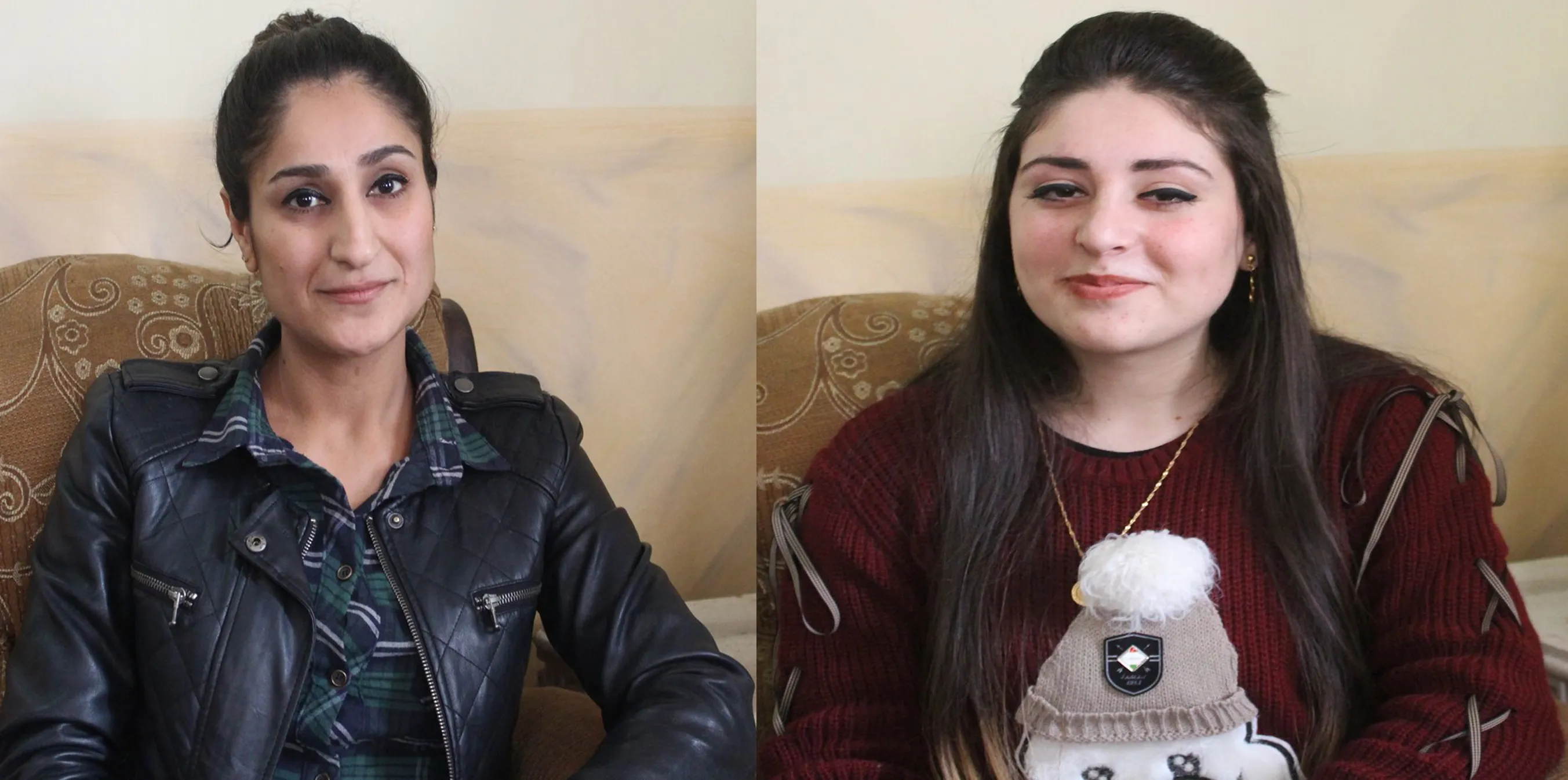 Yazidi women felicitate themselves by Ezzy, wishing to spread peace