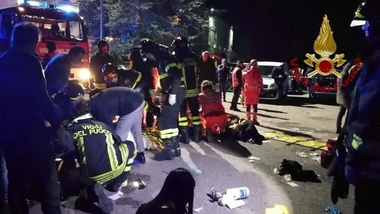 6 people killed, more than 120 injured in Italy’s stampede