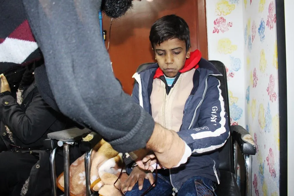 Thalassemia has spread among al-Raqqa children , Health Committee provides treatment free