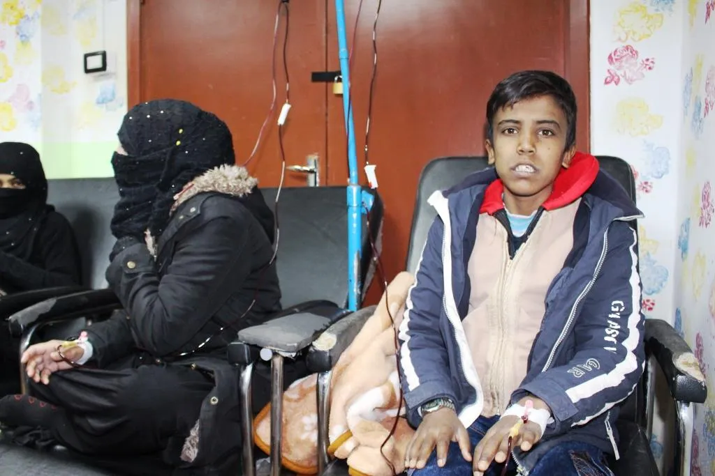 Thalassemia has spread among al-Raqqa children , Health Committee provides treatment free